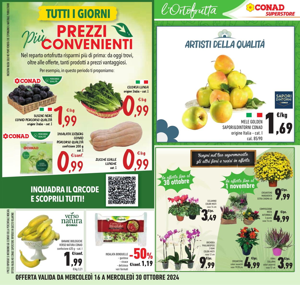 Volantino Conad 16.10.2024 - 30.10.2024