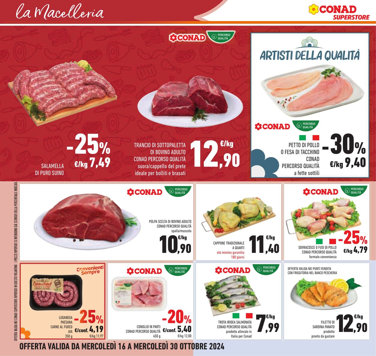 Volantino Conad 16.10.2024 - 30.10.2024