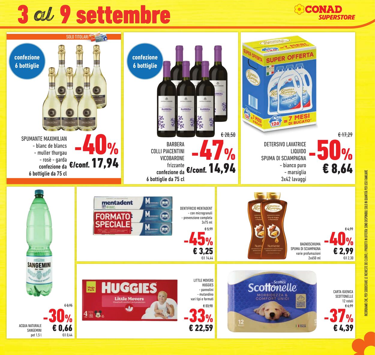 Volantino Conad 25.08.2025 - 25.08.2025
