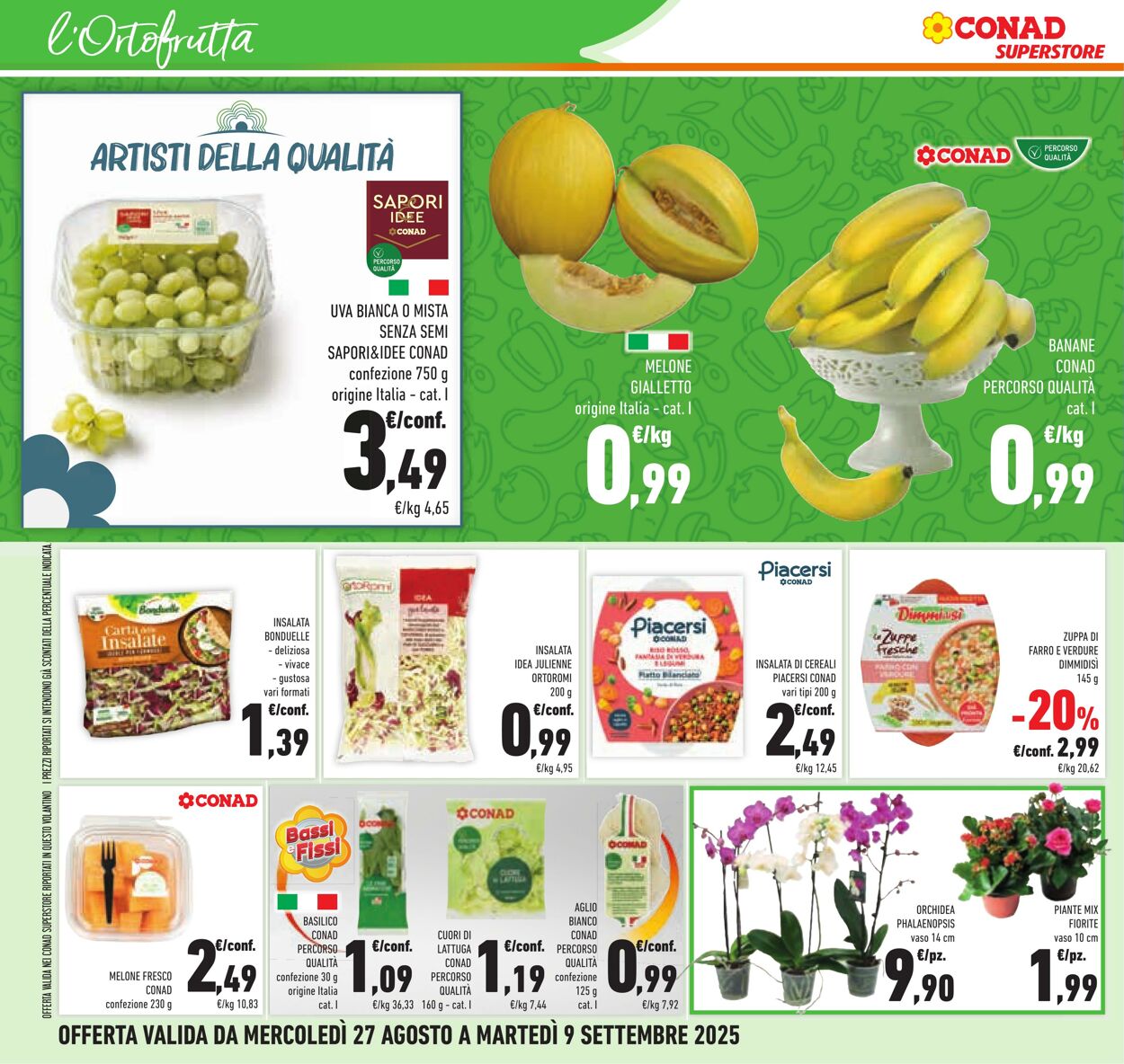 Volantino Conad 25.08.2025 - 25.08.2025