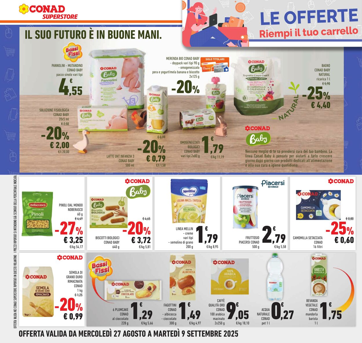 Volantino Conad 25.08.2025 - 25.08.2025
