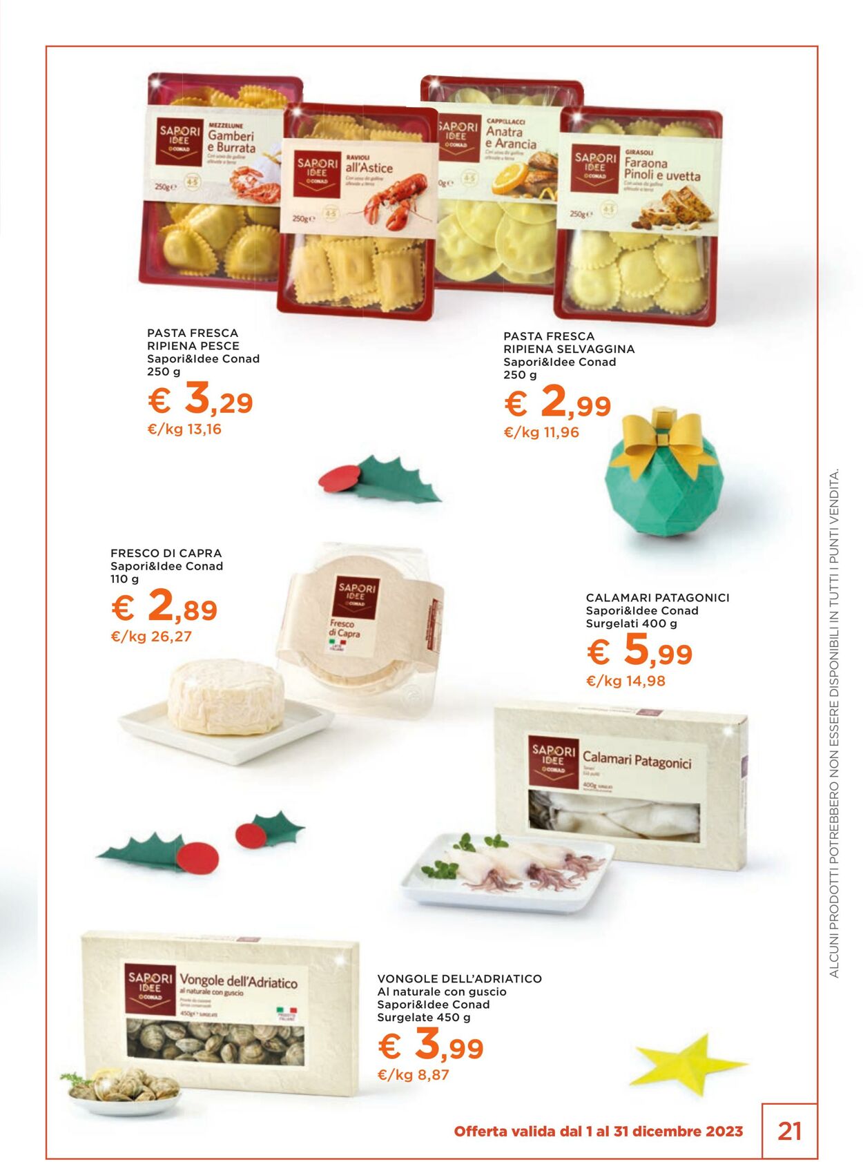 Volantino Conad 01.11.2023 - 31.12.2023