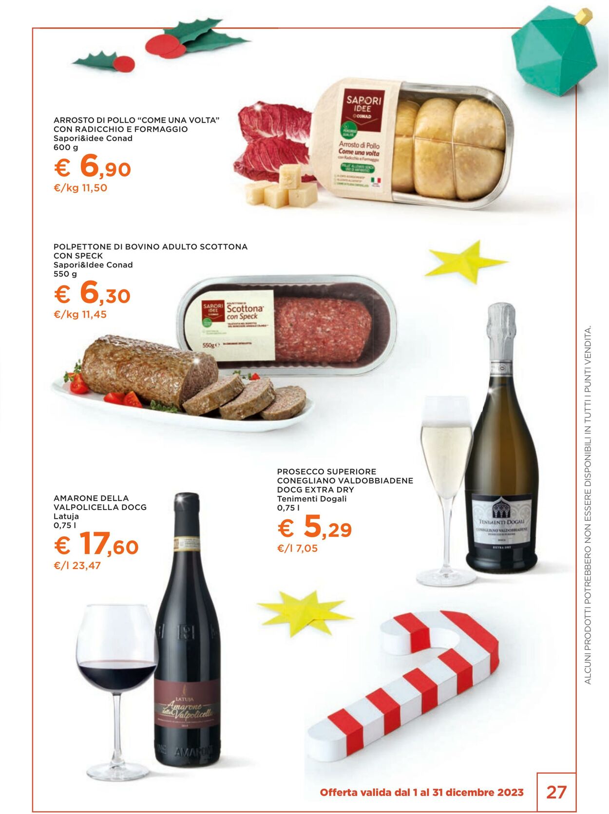 Volantino Conad 01.11.2023 - 31.12.2023