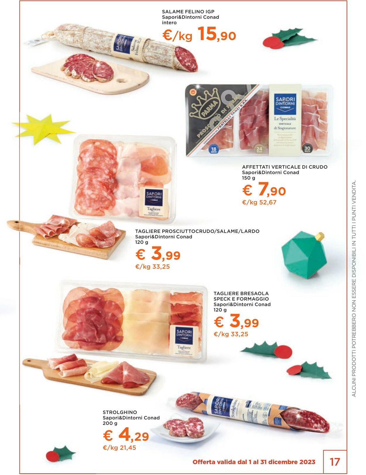 Volantino Conad 01.11.2023 - 31.12.2023