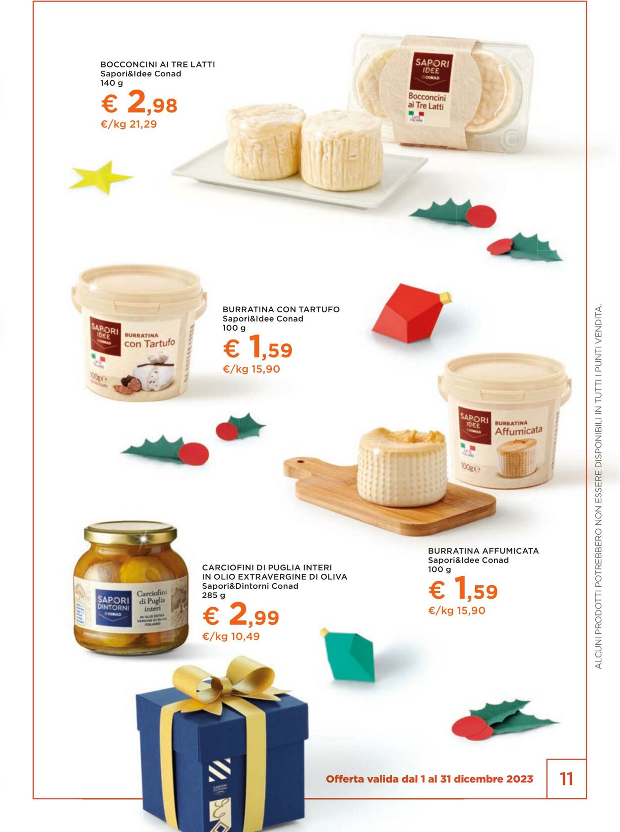 Volantino Conad 01.11.2023 - 31.12.2023