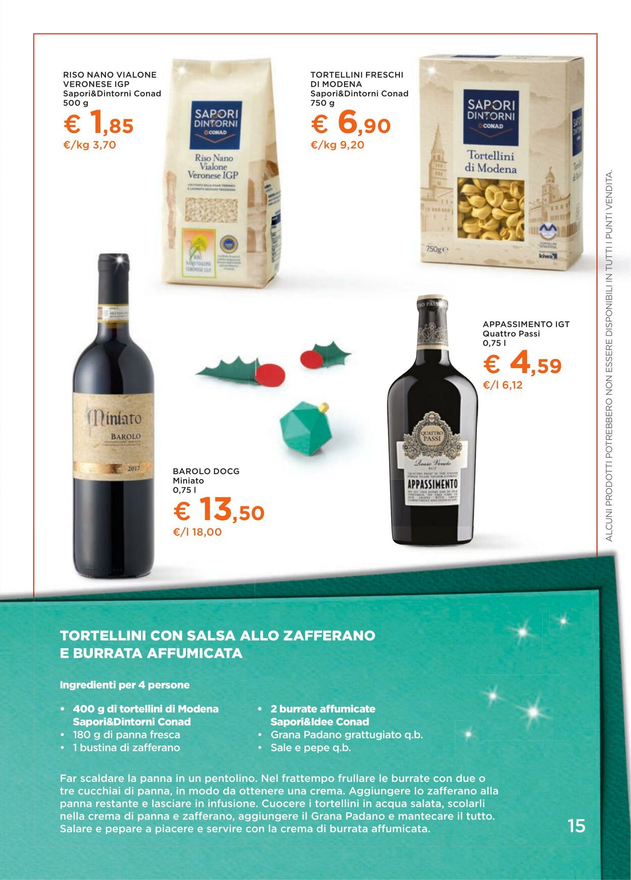 Volantino Conad 01.11.2023 - 31.12.2023