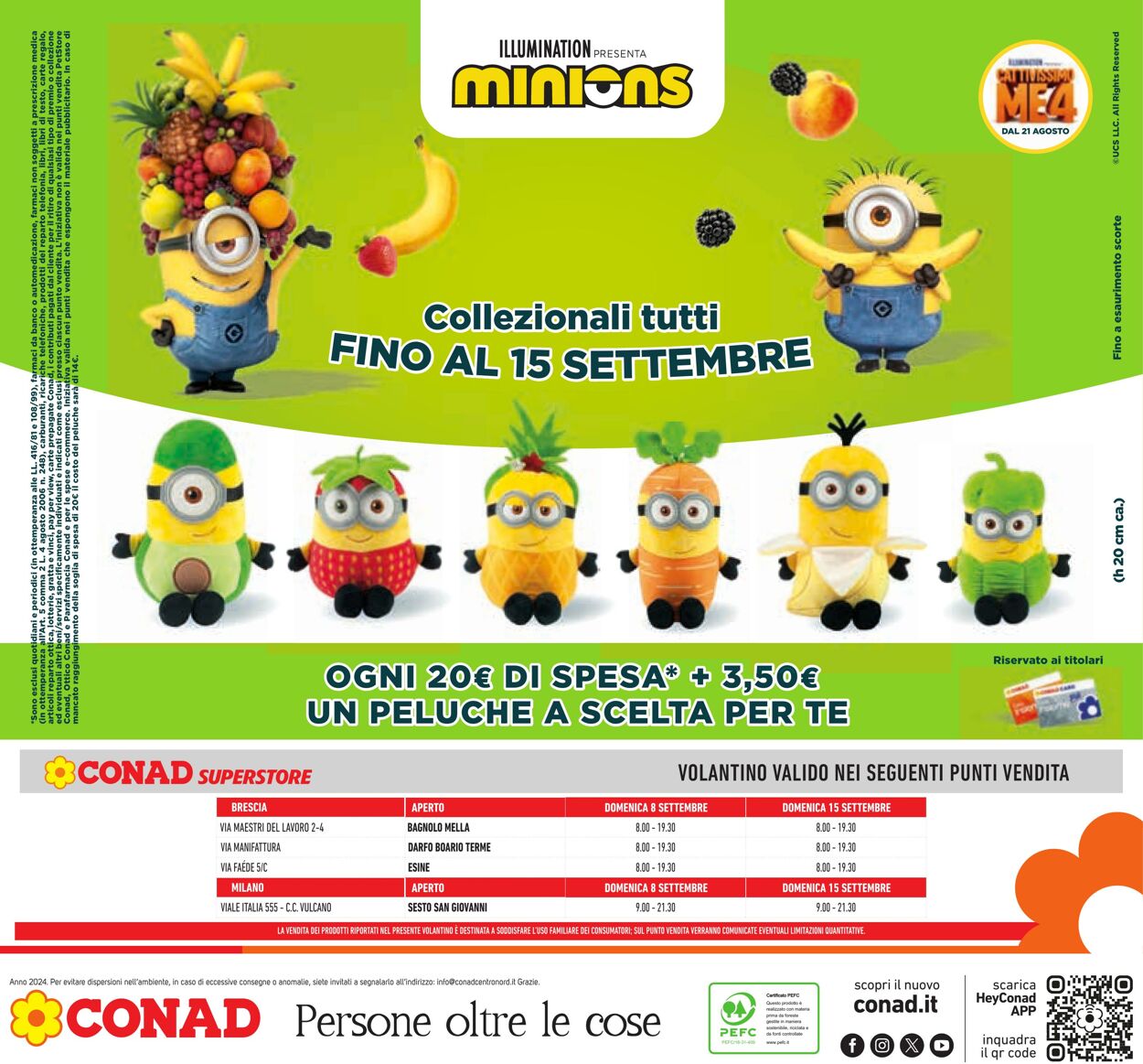 Volantino Conad 04.09.2024 - 17.09.2024