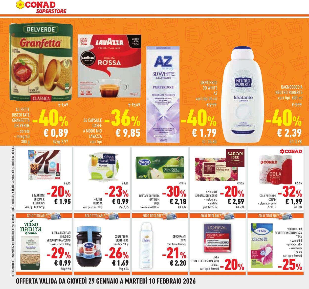 Volantino Conad 10.02.2026 - 10.02.2026
