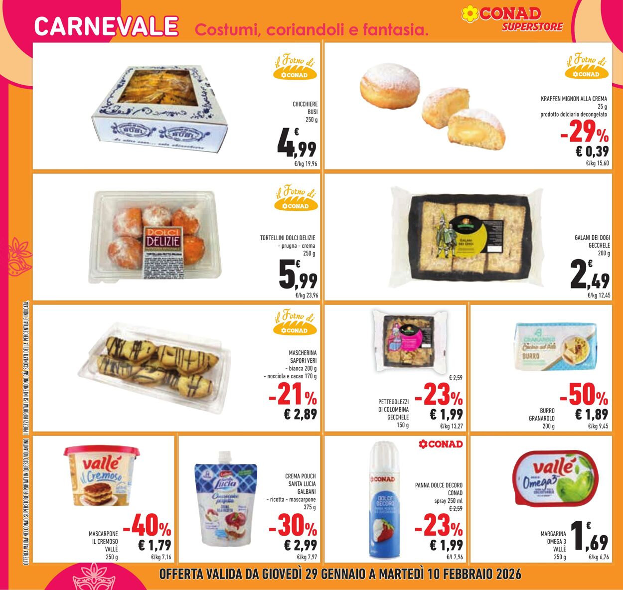 Volantino Conad 10.02.2026 - 10.02.2026
