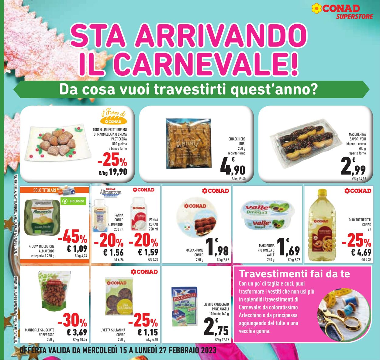 Volantino Conad 15.02.2023 - 27.02.2023