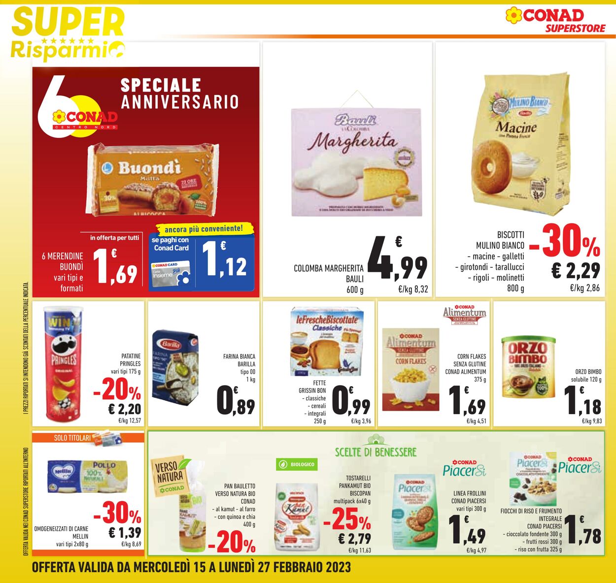 Volantino Conad 15.02.2023 - 27.02.2023