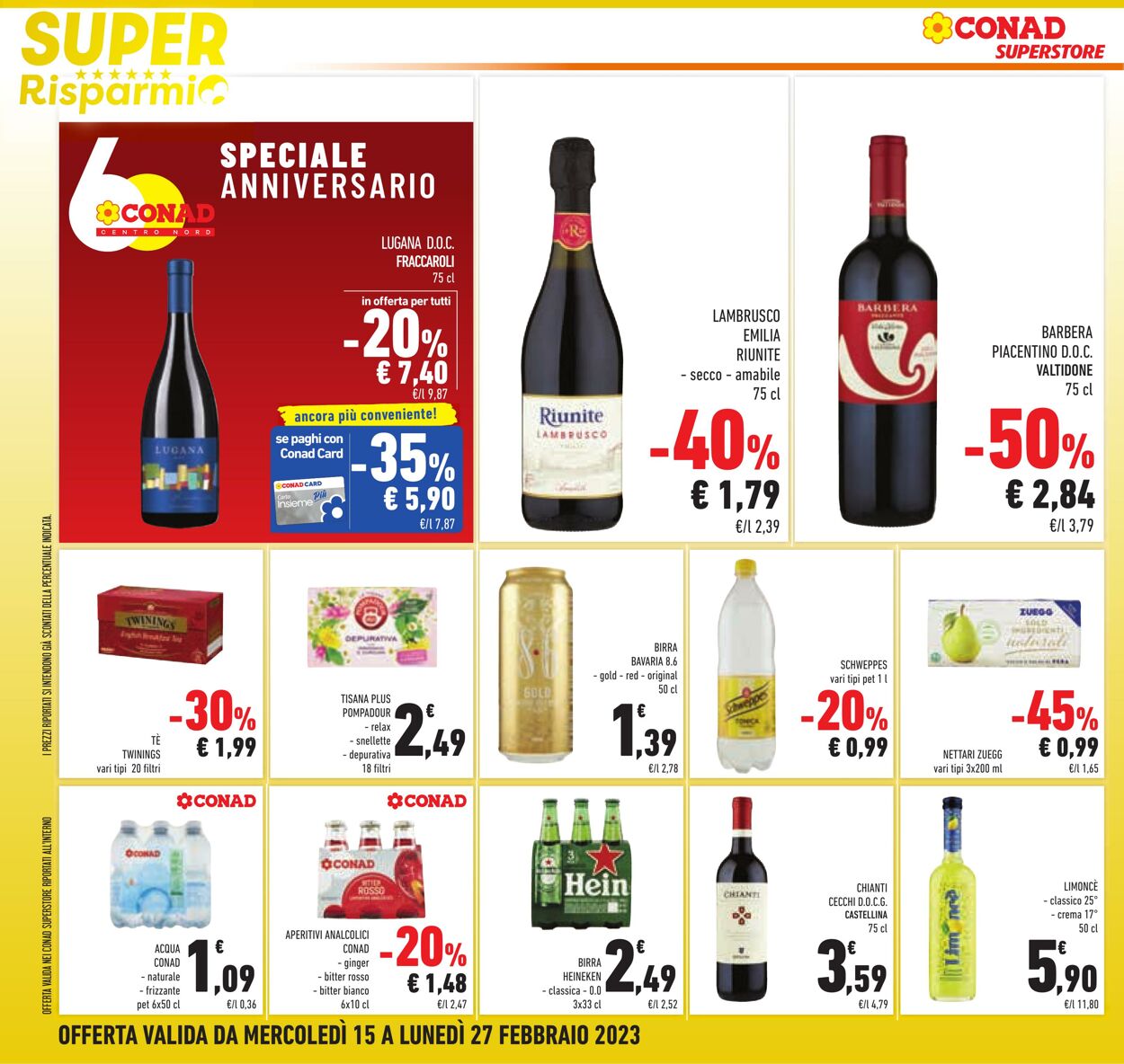 Volantino Conad 15.02.2023 - 27.02.2023