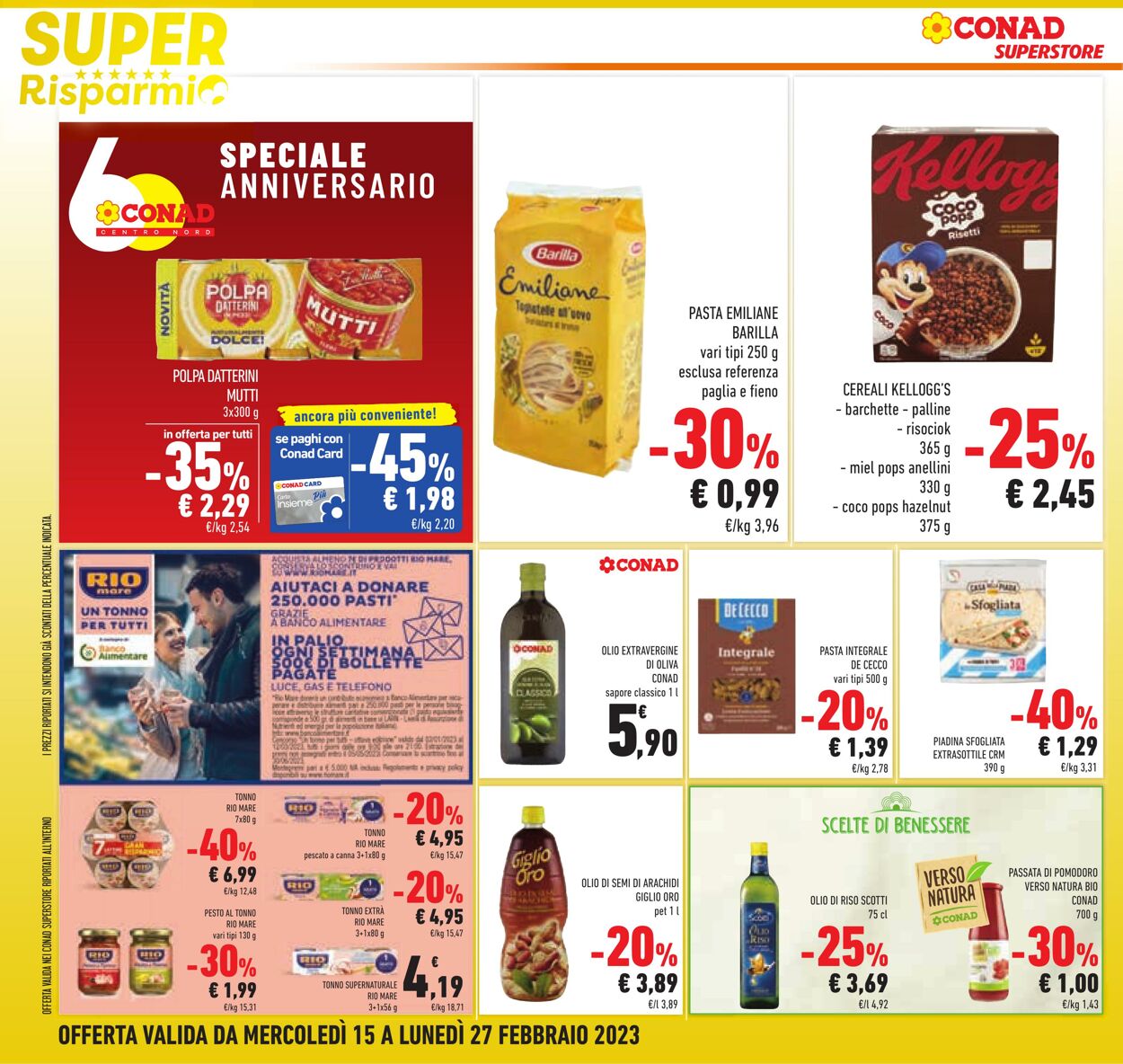 Volantino Conad 15.02.2023 - 27.02.2023