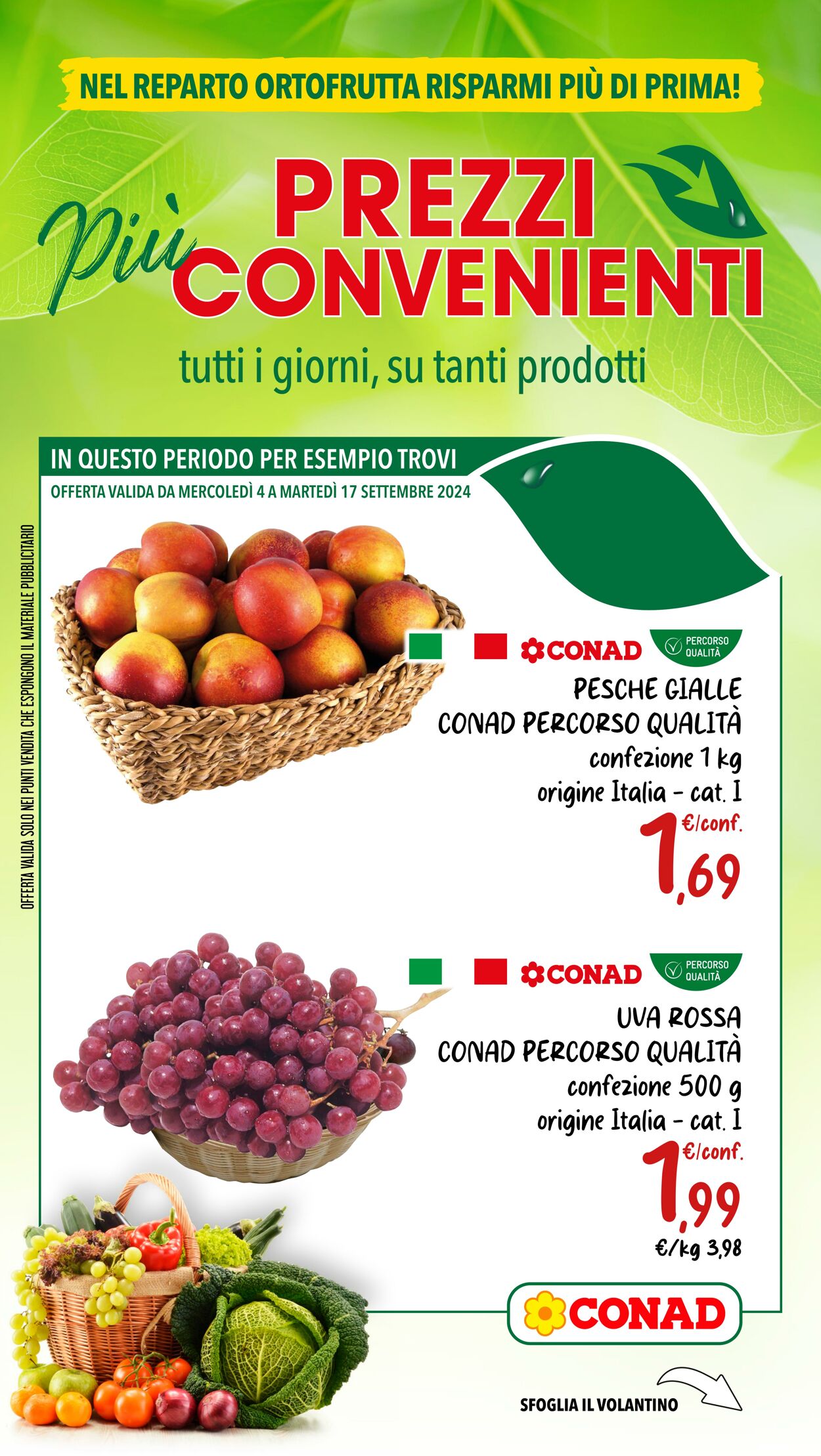 Volantino Conad 04.09.2024 - 17.09.2024