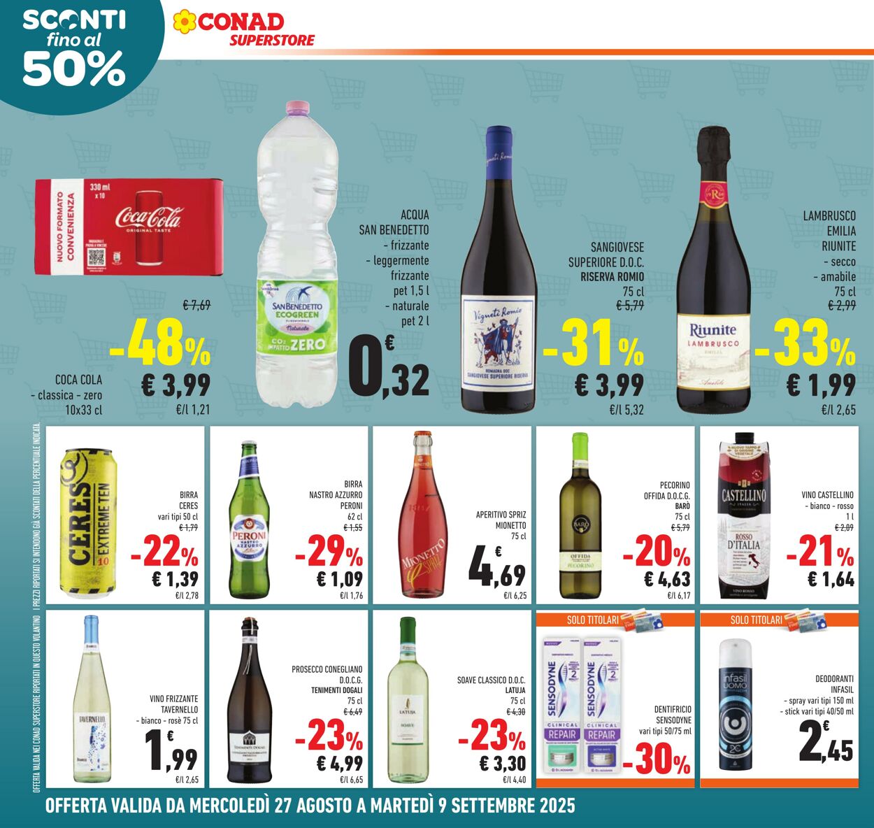 Volantino Conad 09.09.2025 - 09.09.2025