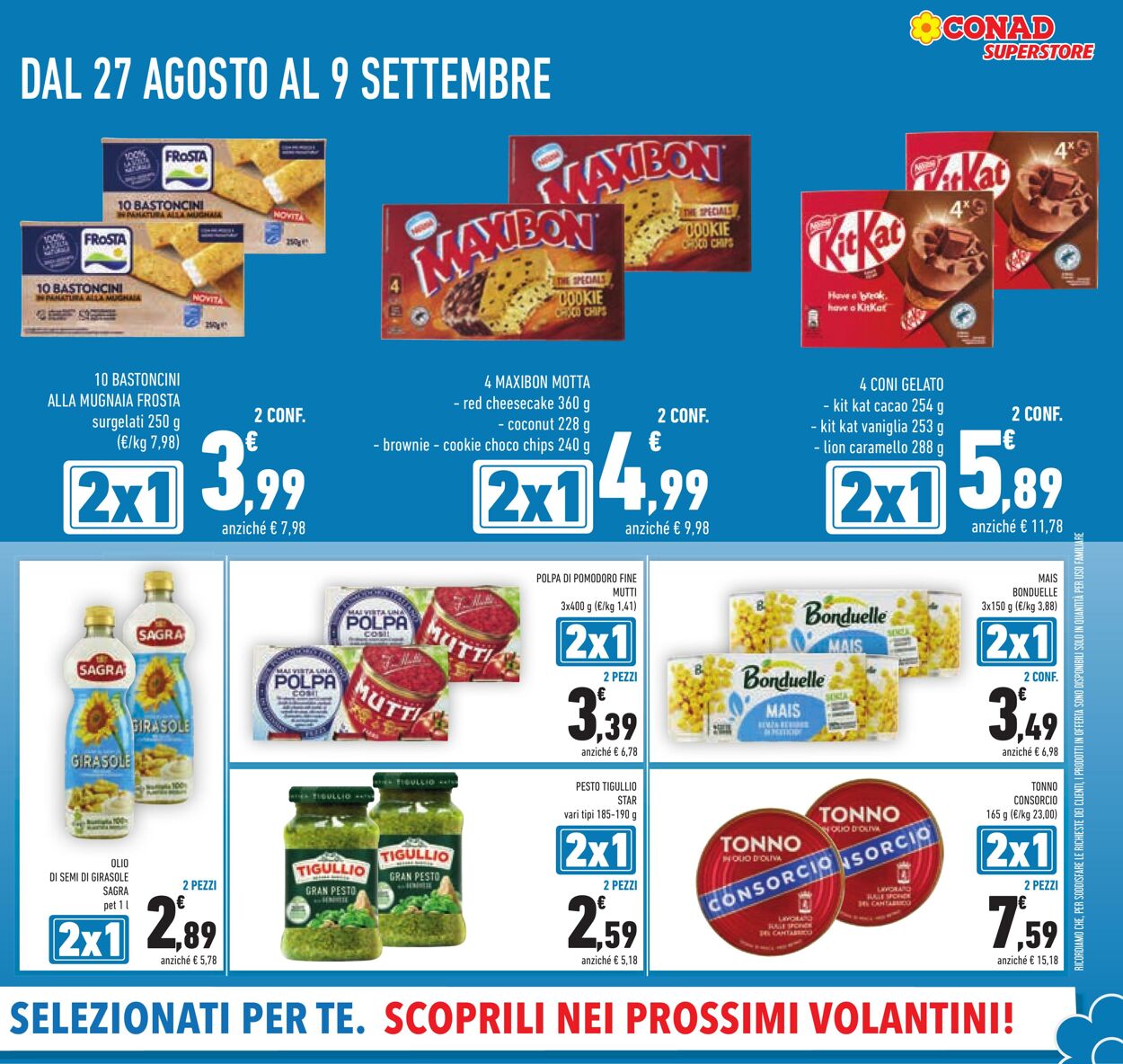 Volantino Conad 09.09.2025 - 09.09.2025