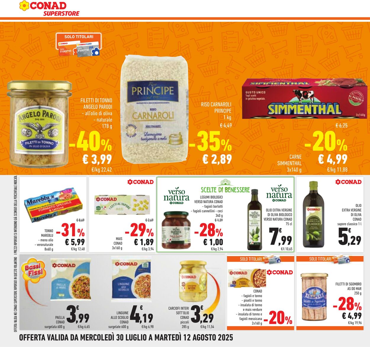 Volantino Conad 06.08.2025 - 06.08.2025