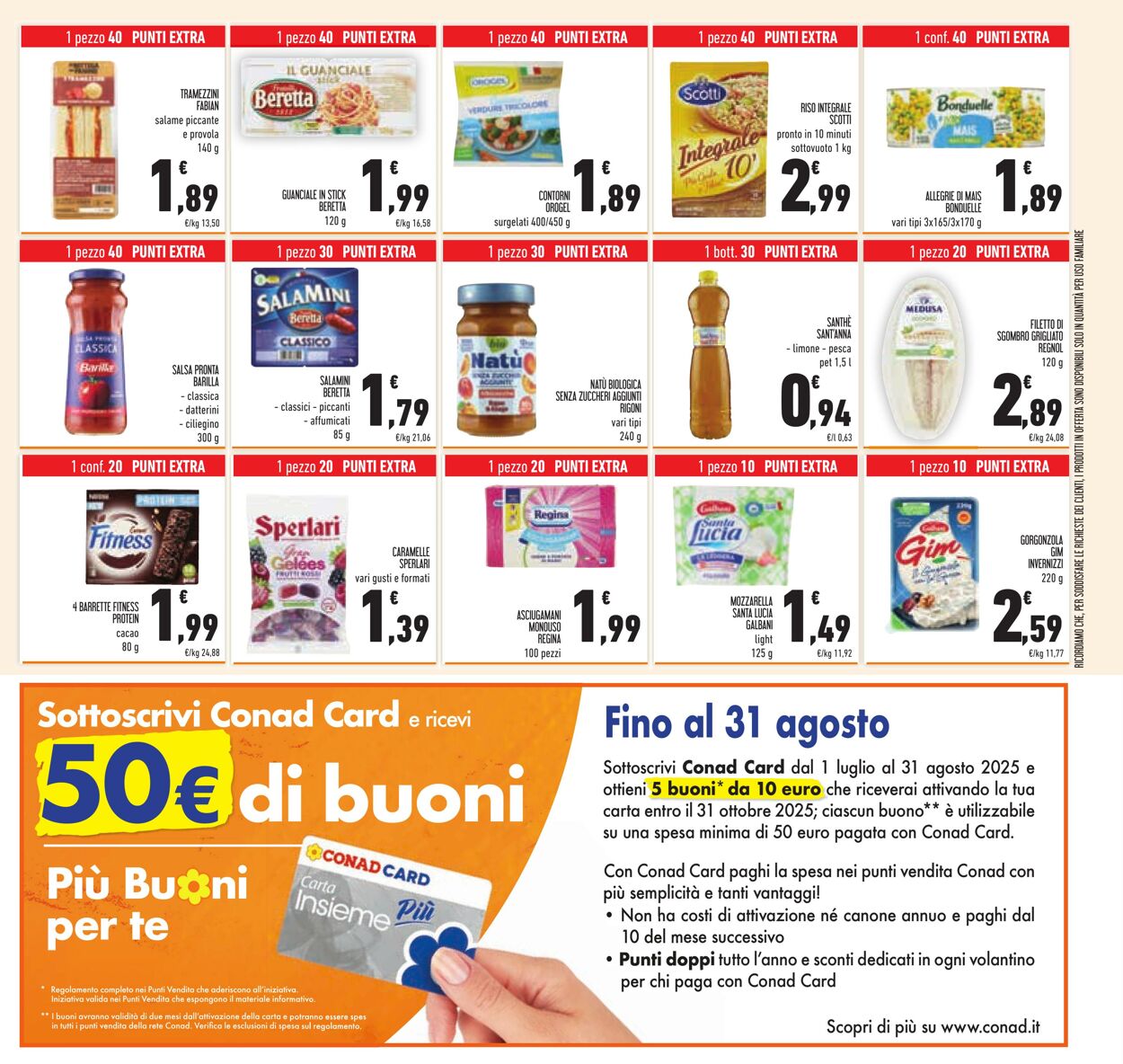 Volantino Conad 06.08.2025 - 06.08.2025