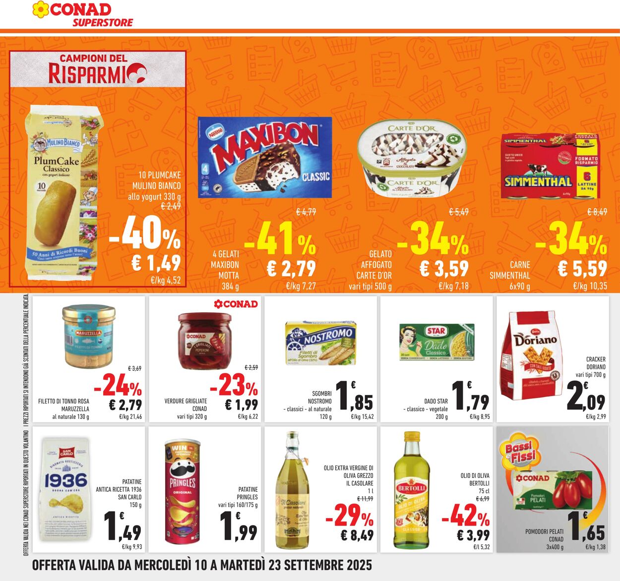 Volantino Conad 11.09.2025 - 11.09.2025