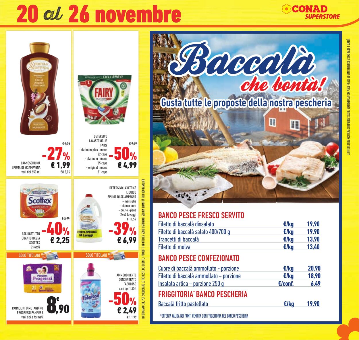 Volantino Conad 13.11.2024 - 26.11.2024