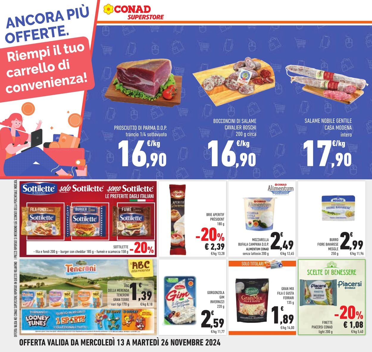 Volantino Conad 13.11.2024 - 26.11.2024