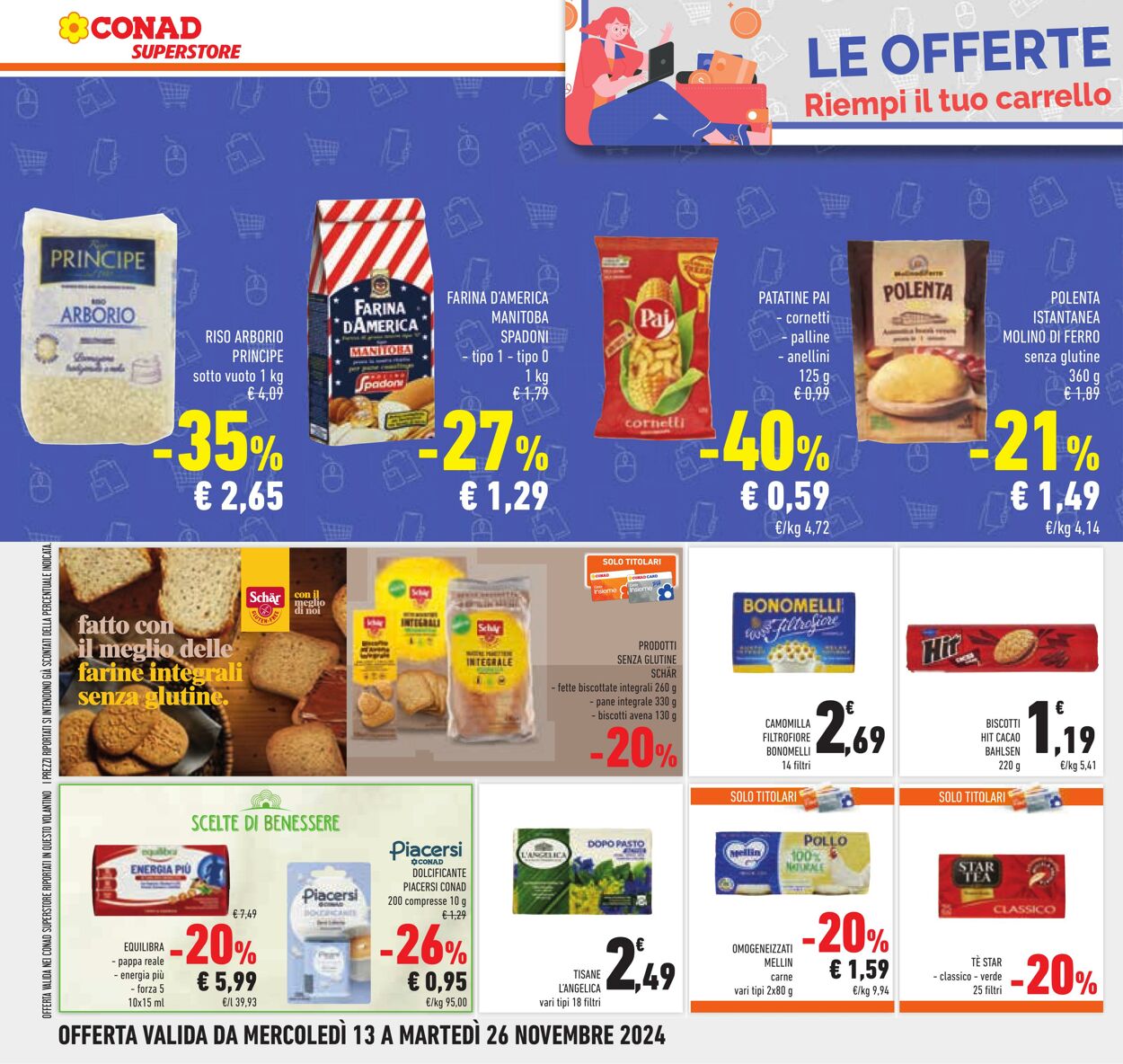 Volantino Conad 13.11.2024 - 26.11.2024