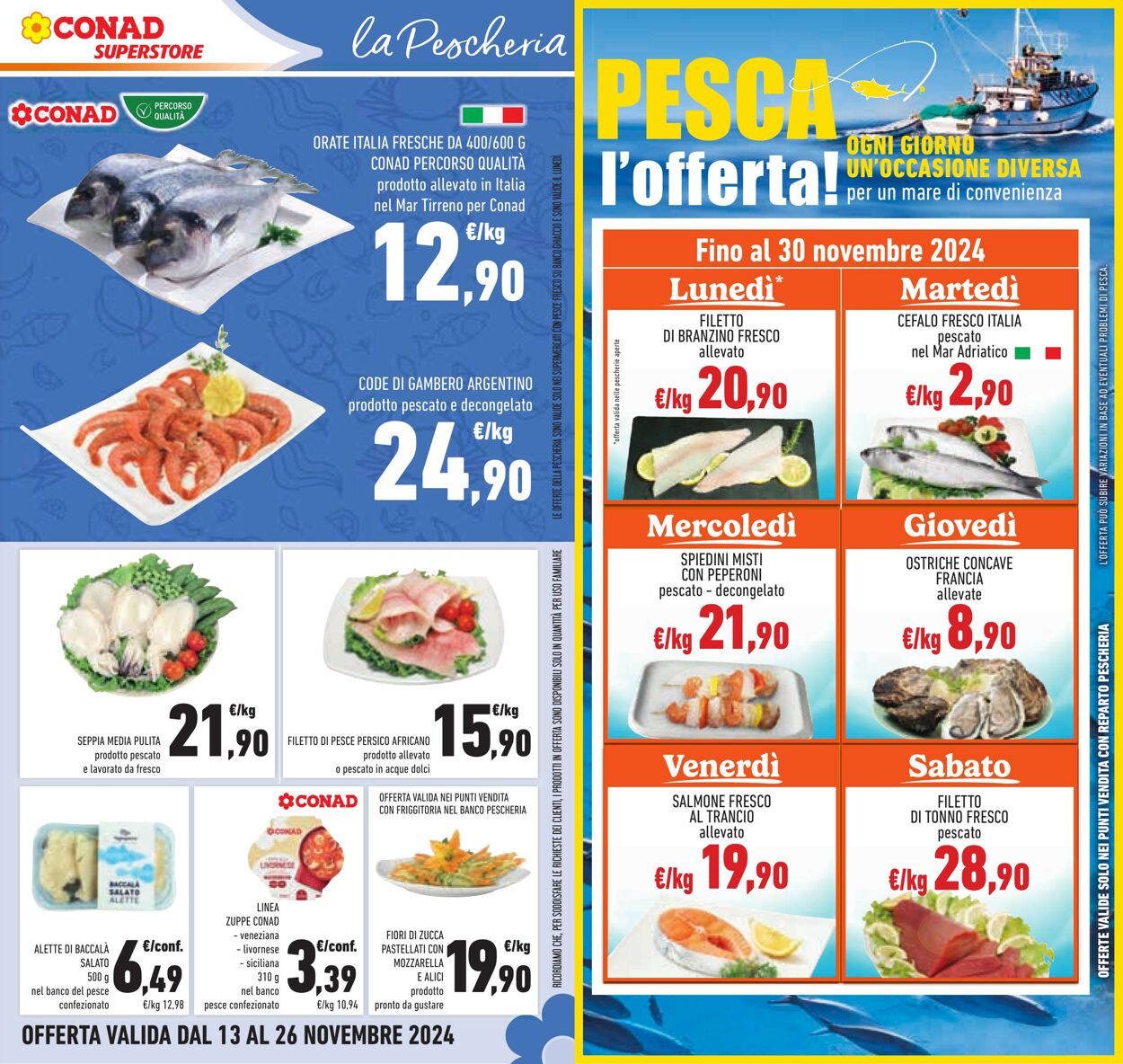 Volantino Conad 13.11.2024 - 26.11.2024