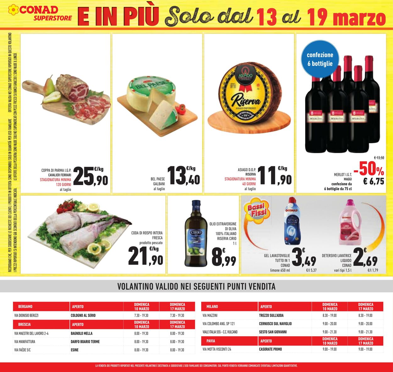 Volantino Conad 06.03.2024 - 19.03.2024