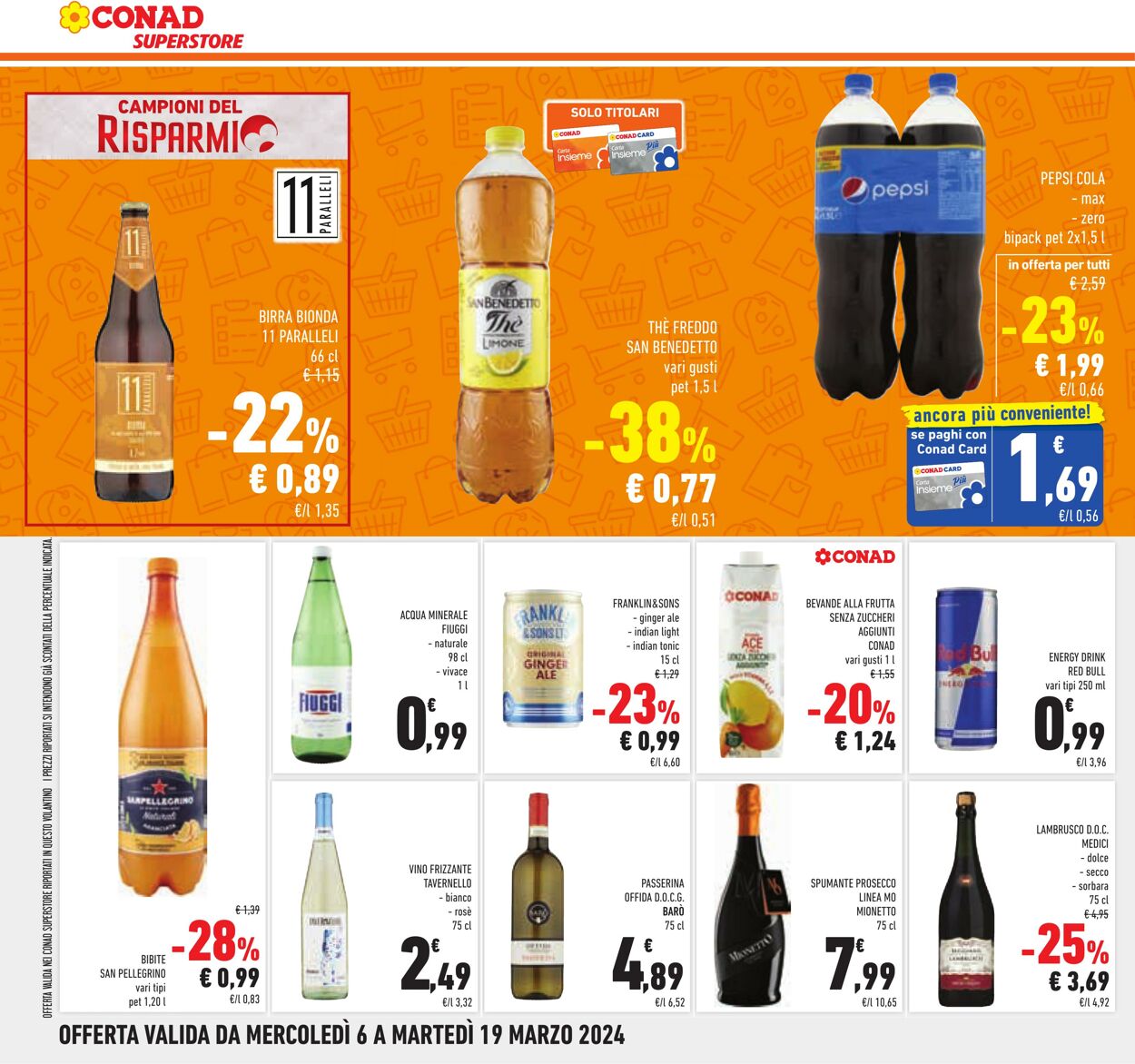 Volantino Conad 06.03.2024 - 19.03.2024