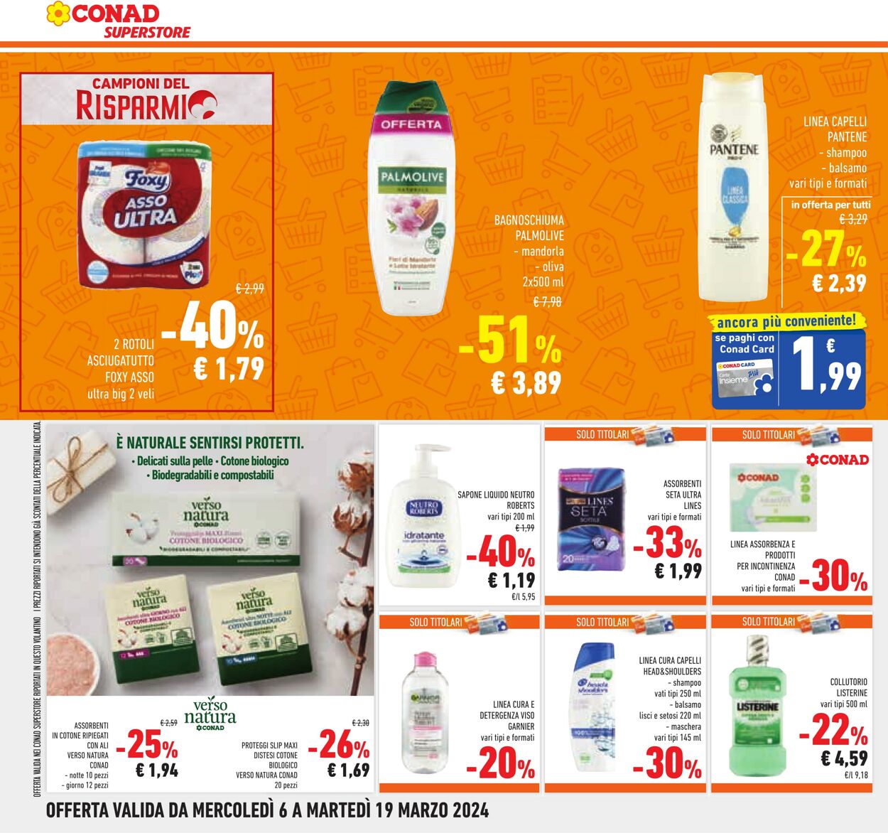 Volantino Conad 06.03.2024 - 19.03.2024