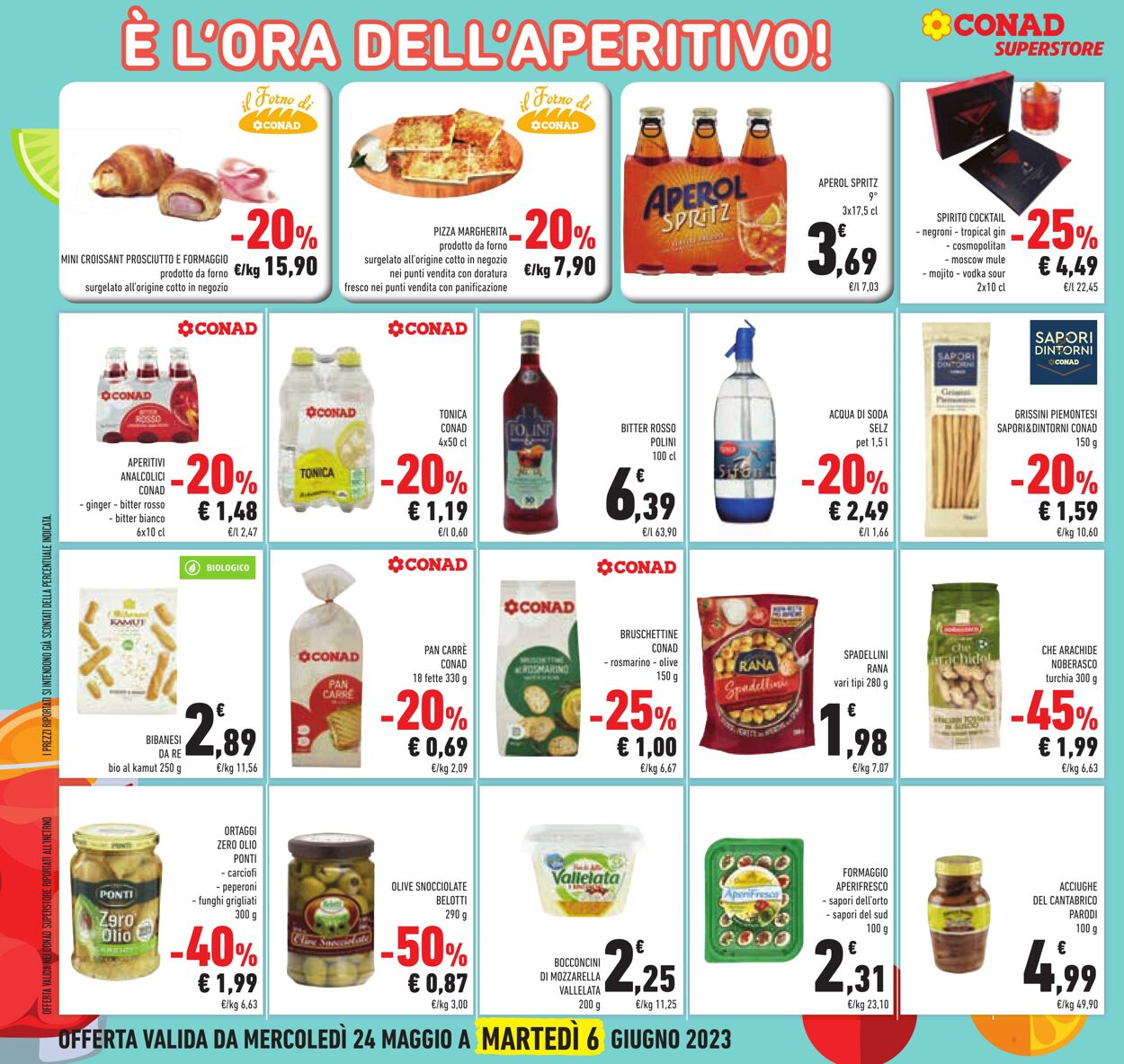 Volantino Conad 24.05.2023 - 06.06.2023