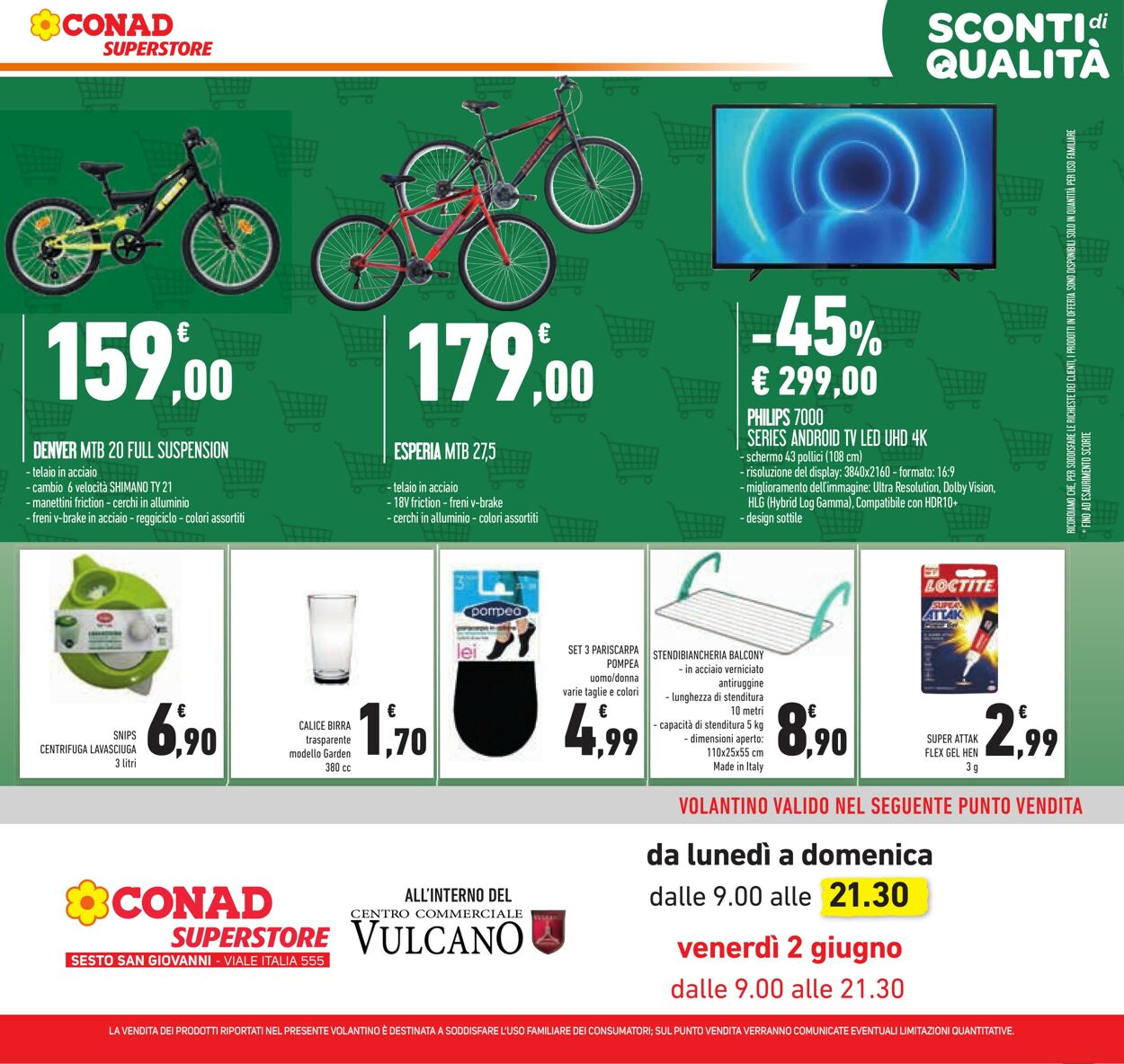 Volantino Conad 24.05.2023 - 06.06.2023