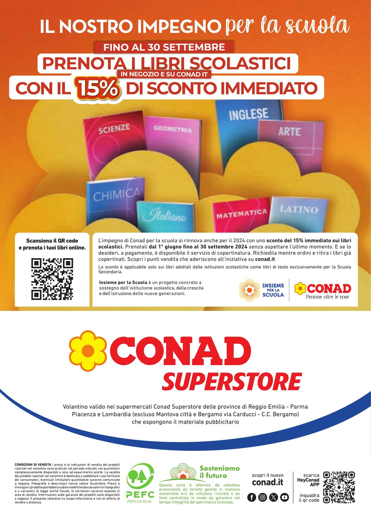 Volantino Conad 22.08.2024 - 28.09.2024