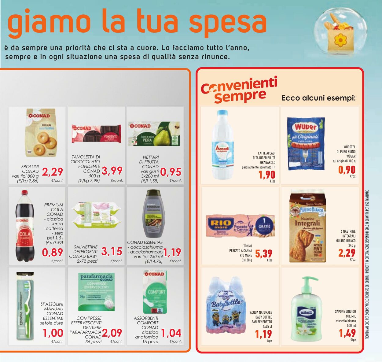 Volantino Conad 03.04.2024 - 16.04.2024