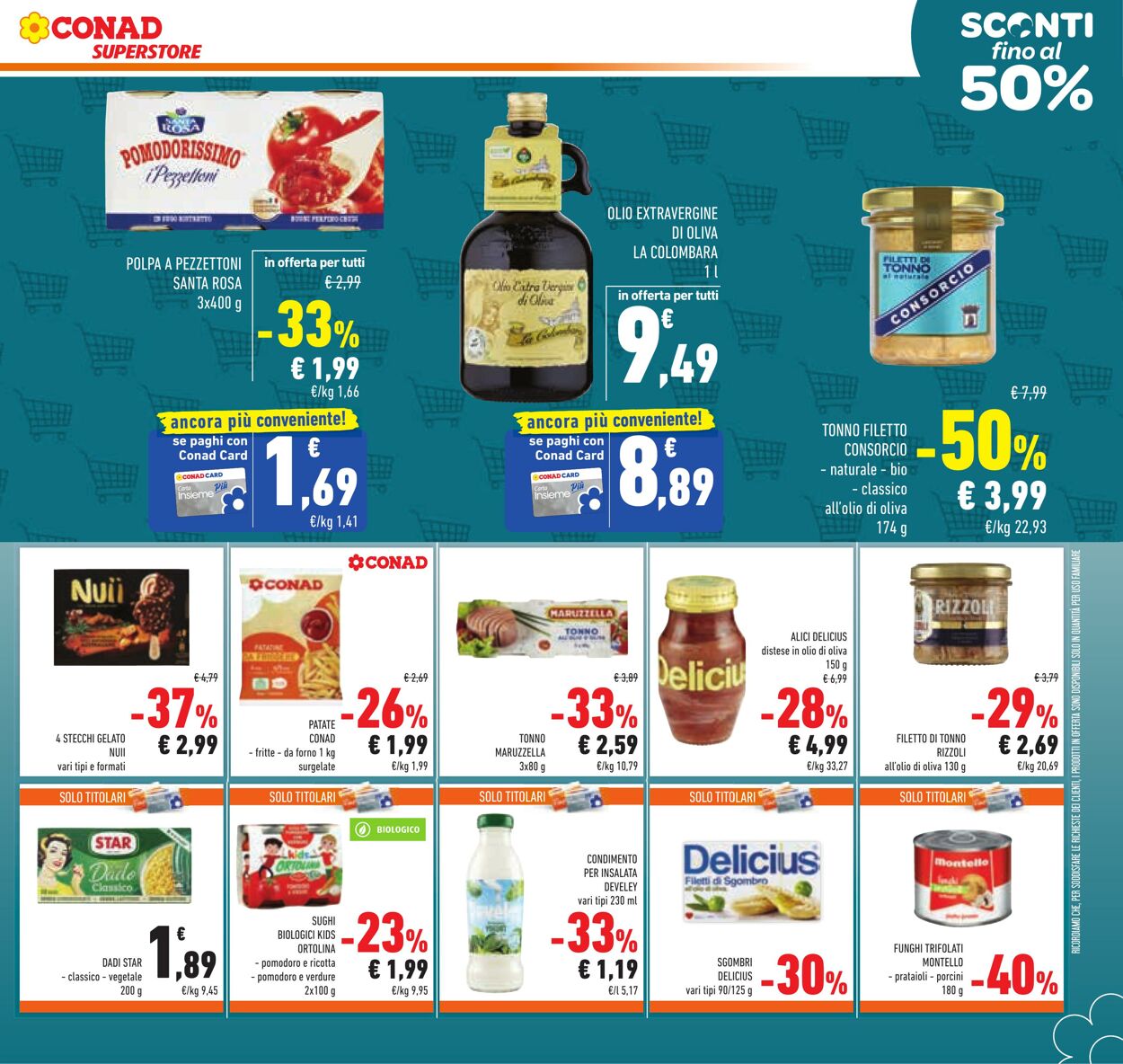 Volantino Conad 03.04.2024 - 16.04.2024