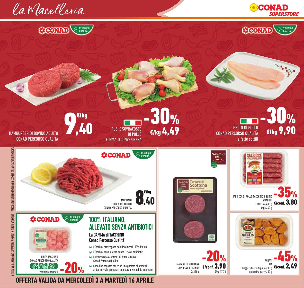 Volantino Conad 03.04.2024 - 16.04.2024