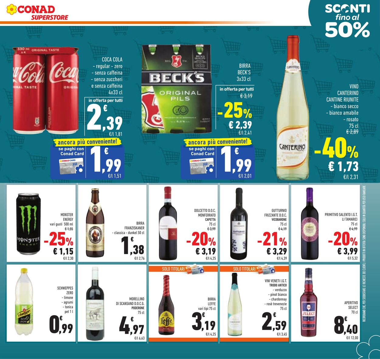 Volantino Conad 03.04.2024 - 16.04.2024