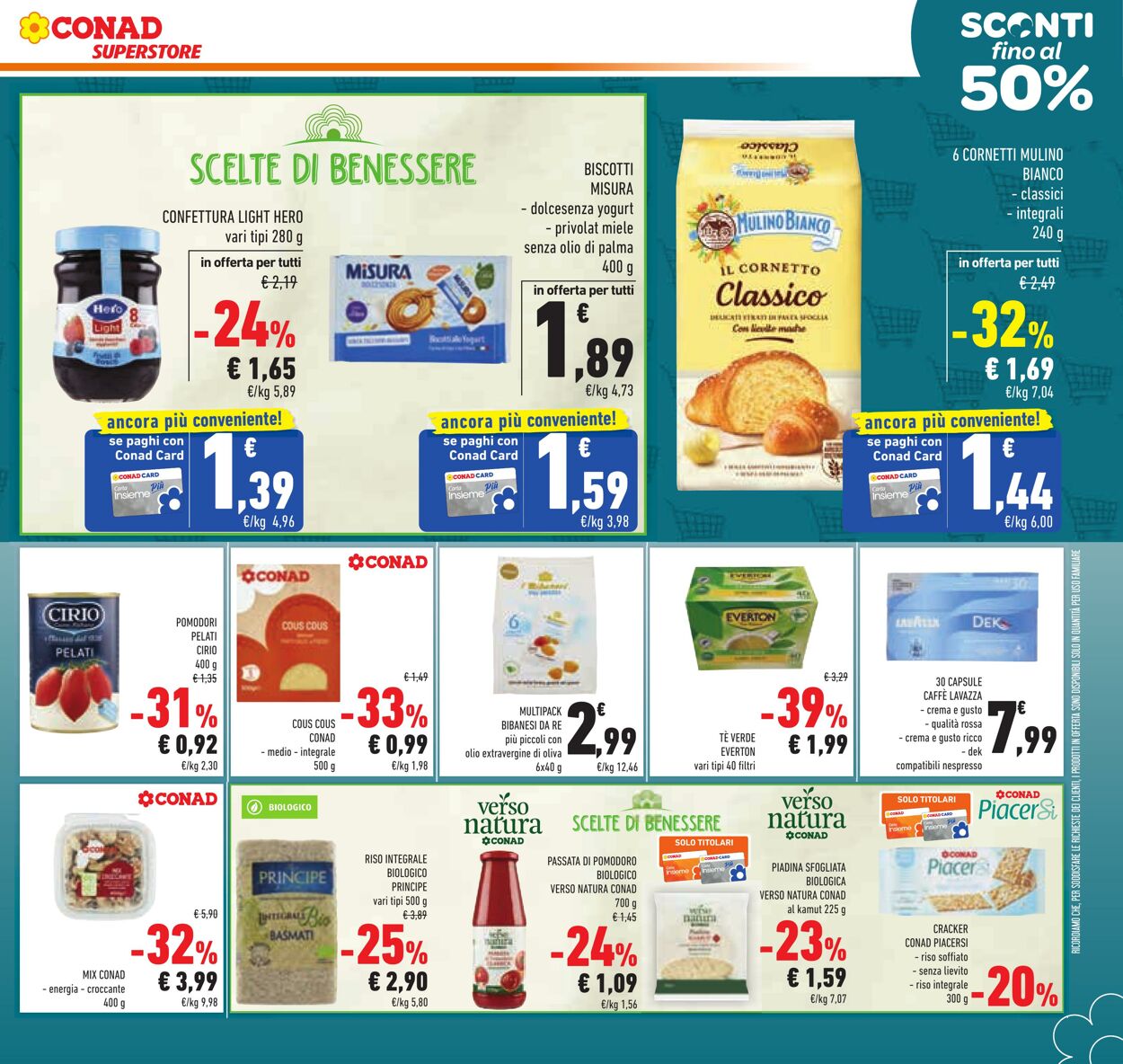 Volantino Conad 03.04.2024 - 16.04.2024