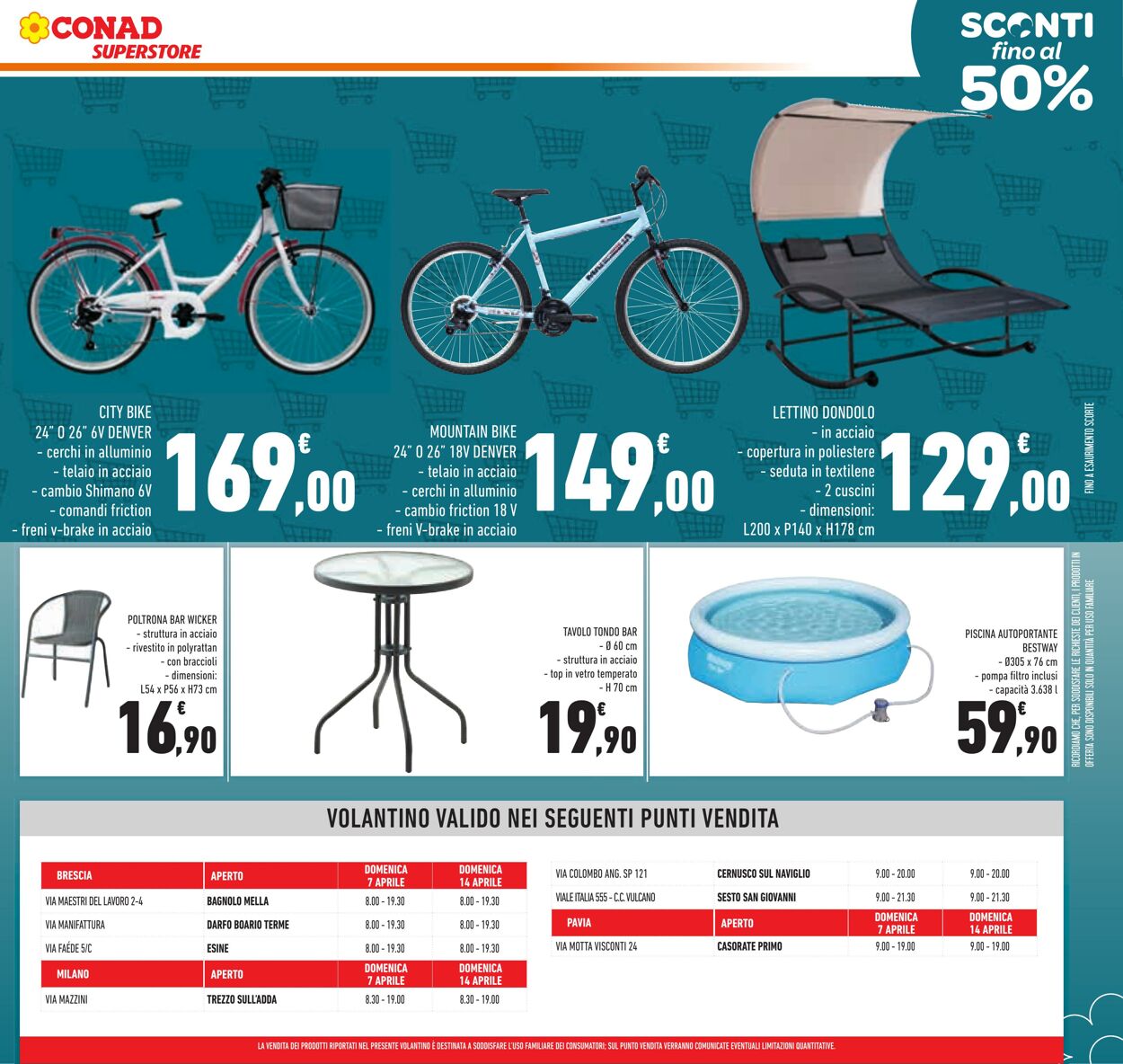 Volantino Conad 03.04.2024 - 16.04.2024