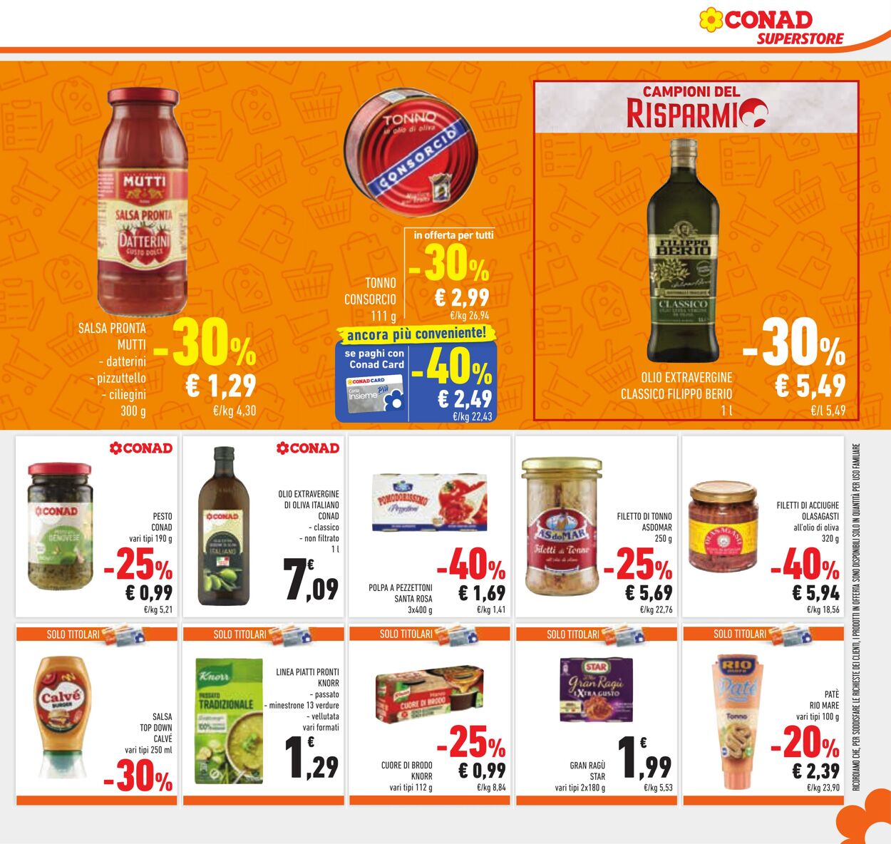 Volantino Conad 15.03.2023 - 27.03.2023