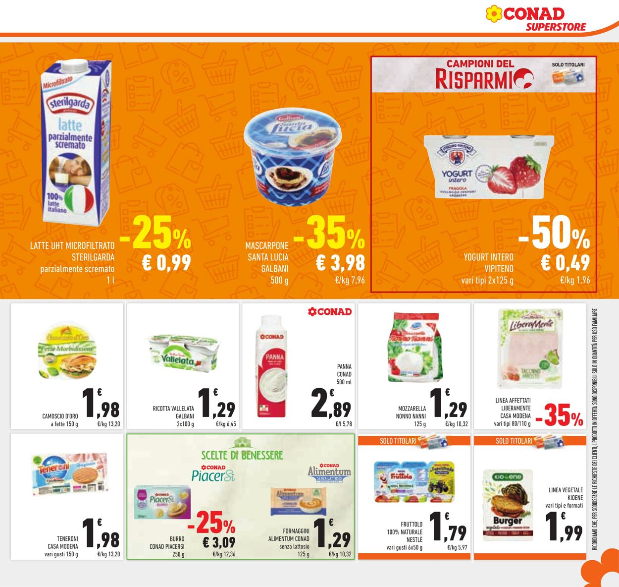 Volantino Conad 15.03.2023 - 27.03.2023