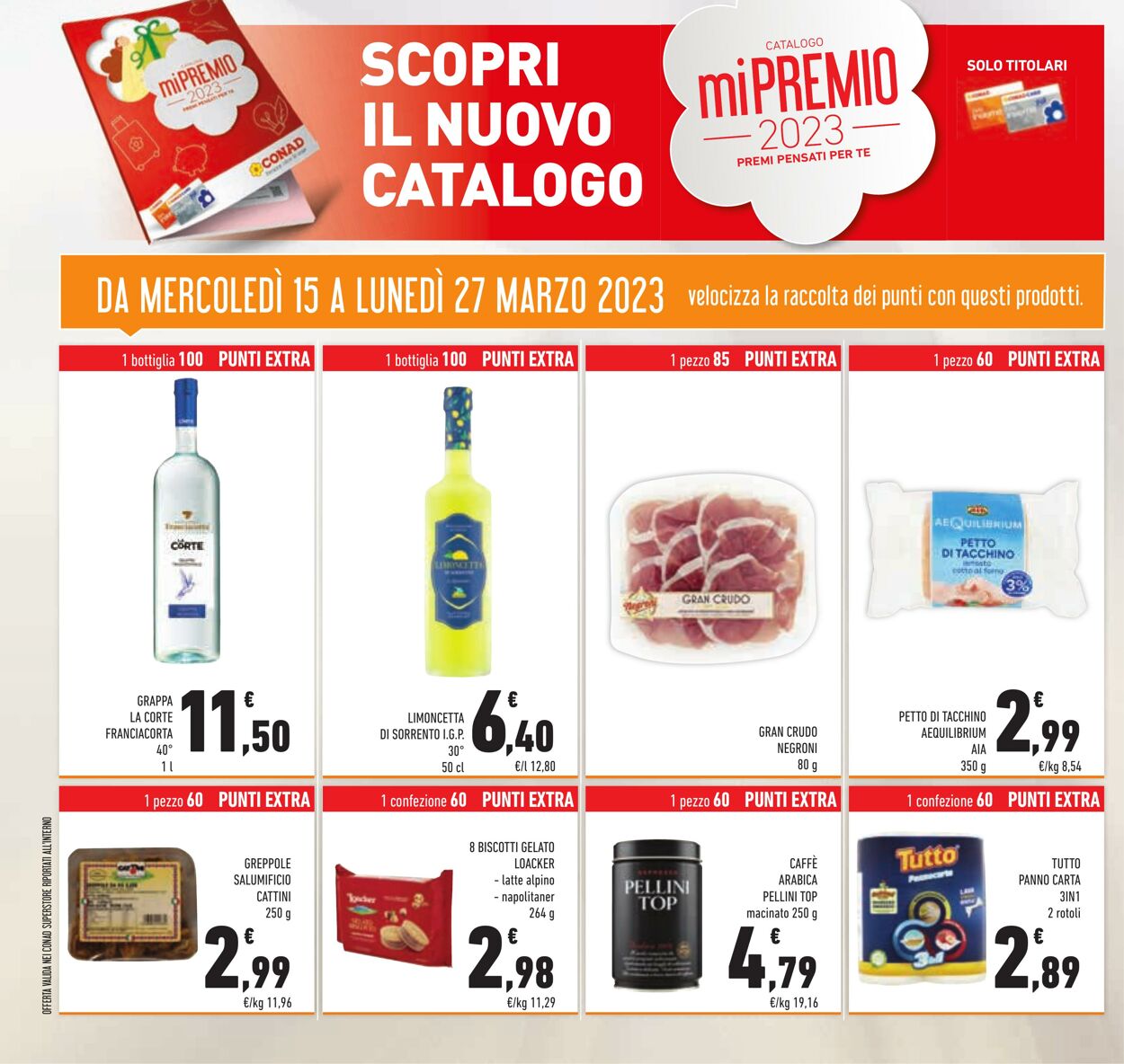 Volantino Conad 15.03.2023 - 27.03.2023