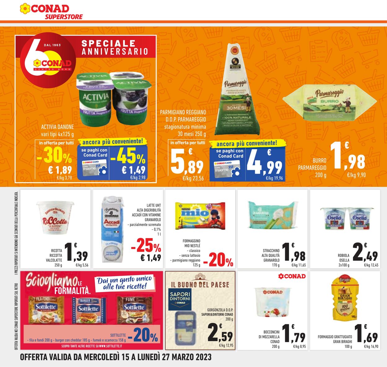 Volantino Conad 15.03.2023 - 27.03.2023