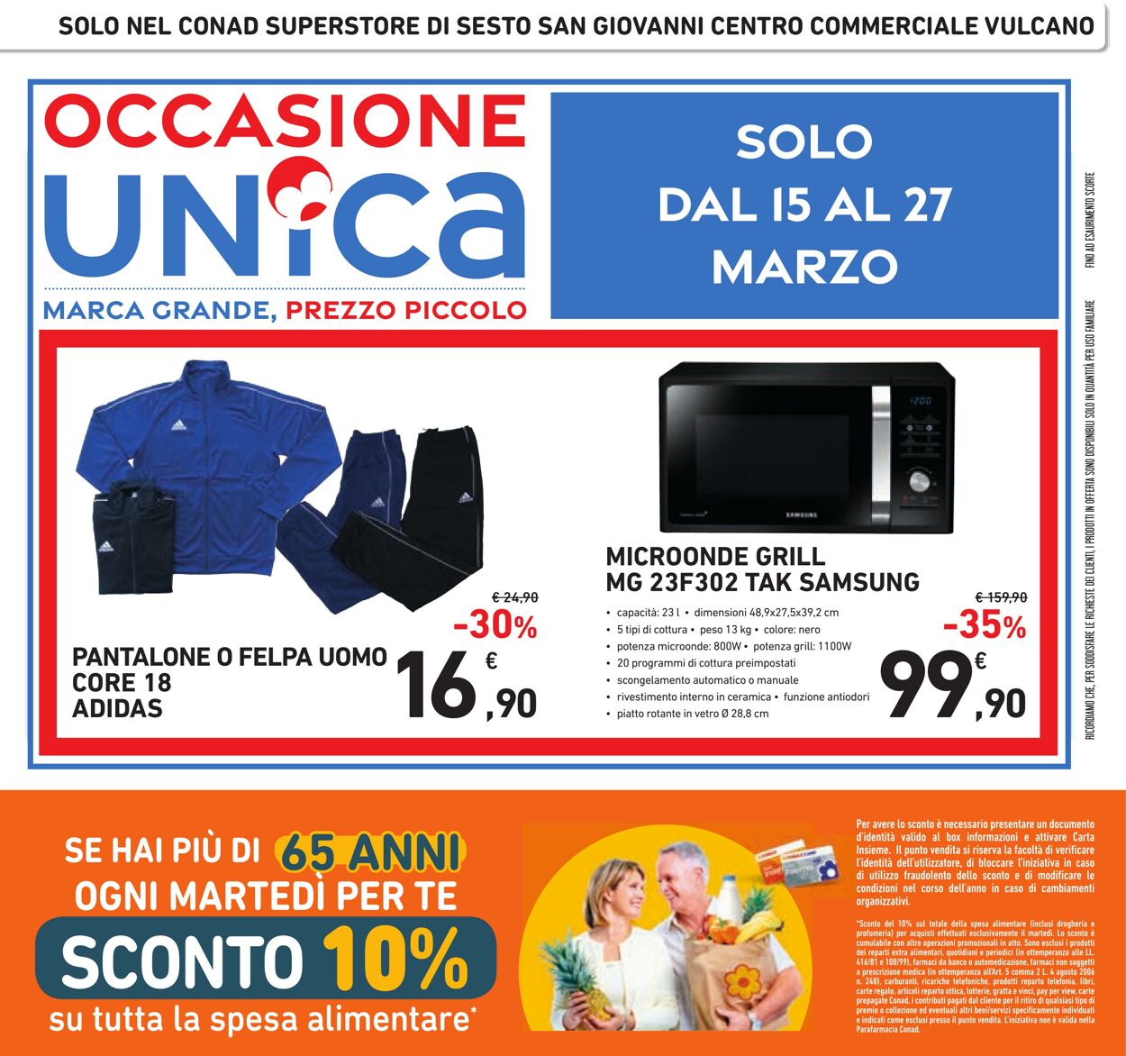 Volantino Conad 15.03.2023 - 27.03.2023