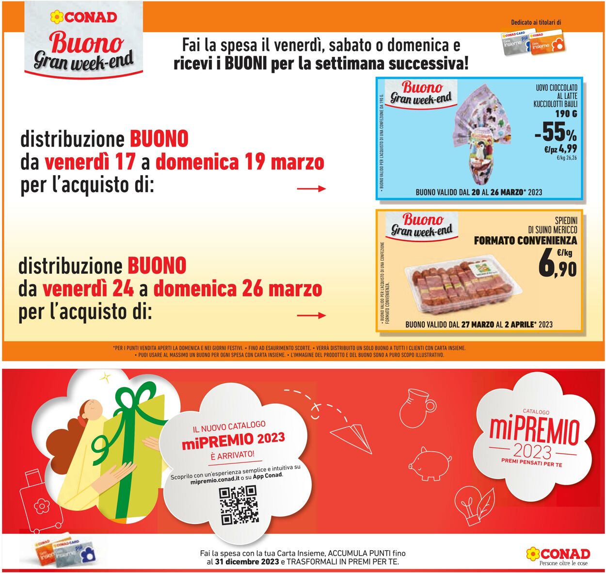 Volantino Conad 15.03.2023 - 27.03.2023