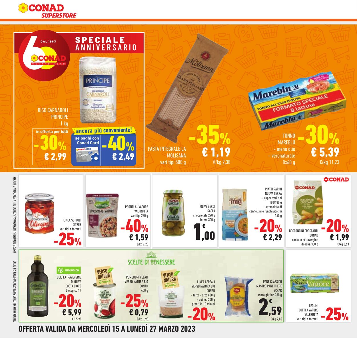 Volantino Conad 15.03.2023 - 27.03.2023