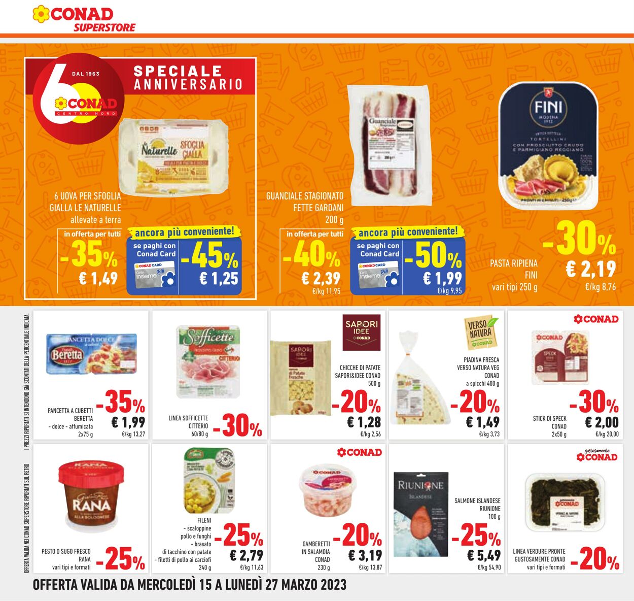 Volantino Conad 15.03.2023 - 27.03.2023