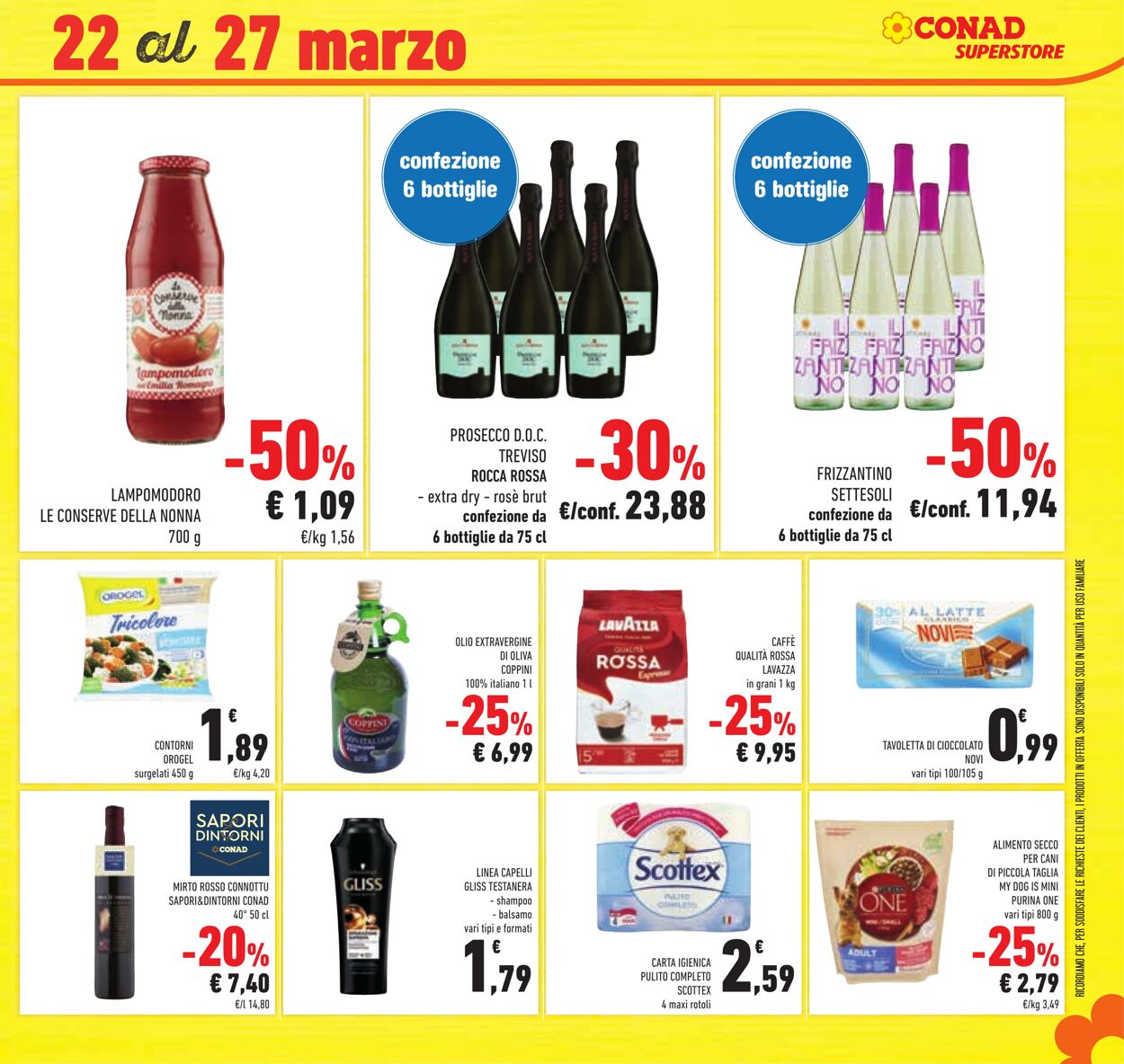 Volantino Conad 15.03.2023 - 27.03.2023