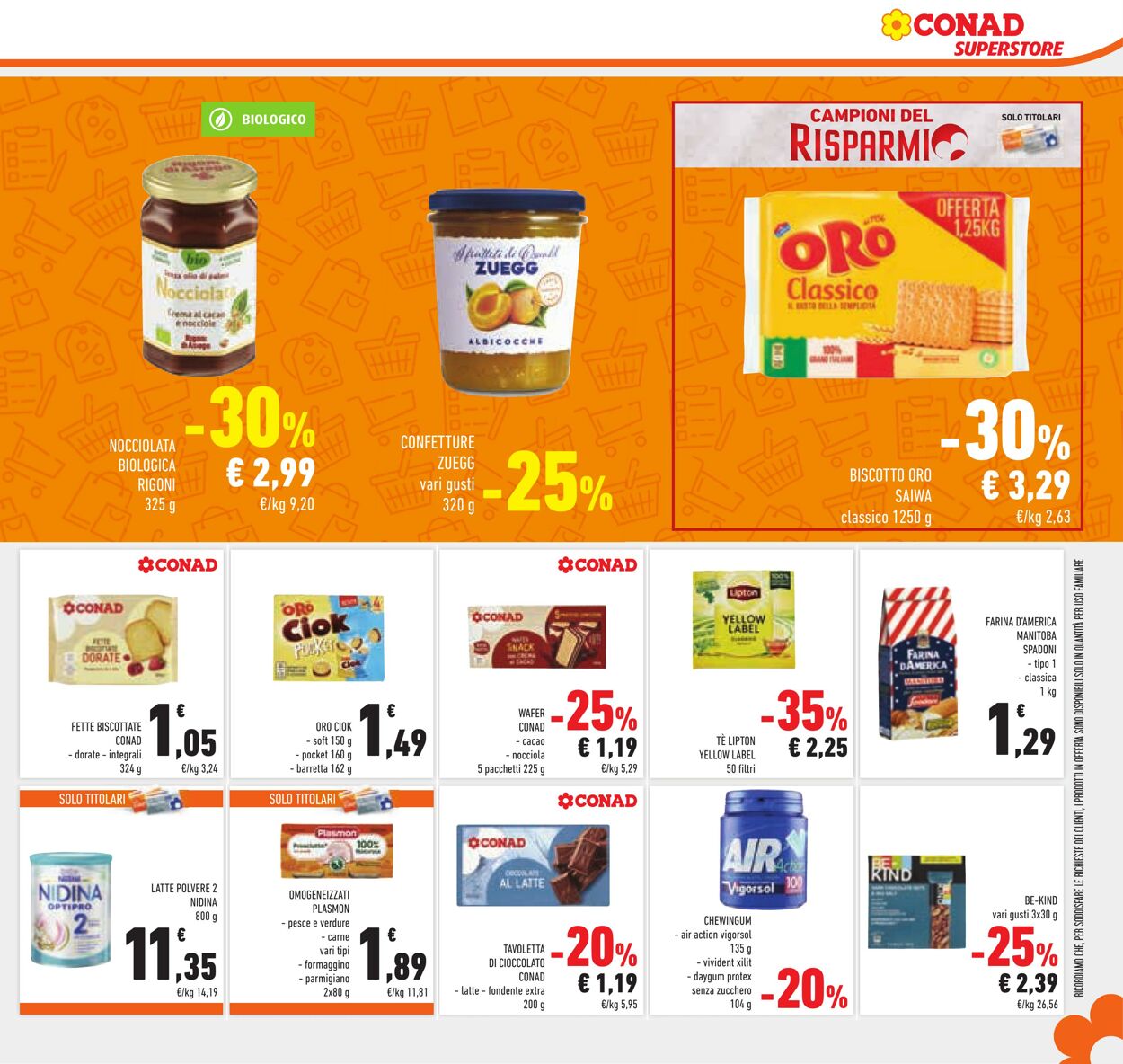 Volantino Conad 15.03.2023 - 27.03.2023