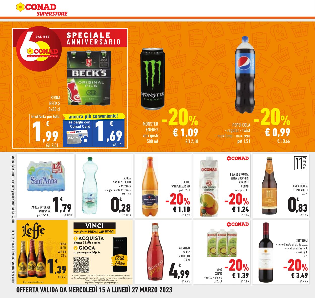 Volantino Conad 15.03.2023 - 27.03.2023